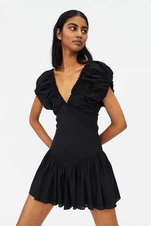 fredric Marta mini dress black sustainably minded fashion