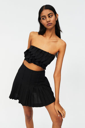 fredric Bella mini skirt black sustainably minded fashion
