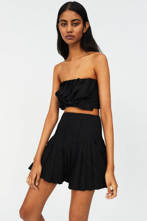 fredric Bella mini skirt black sustainably minded fashion